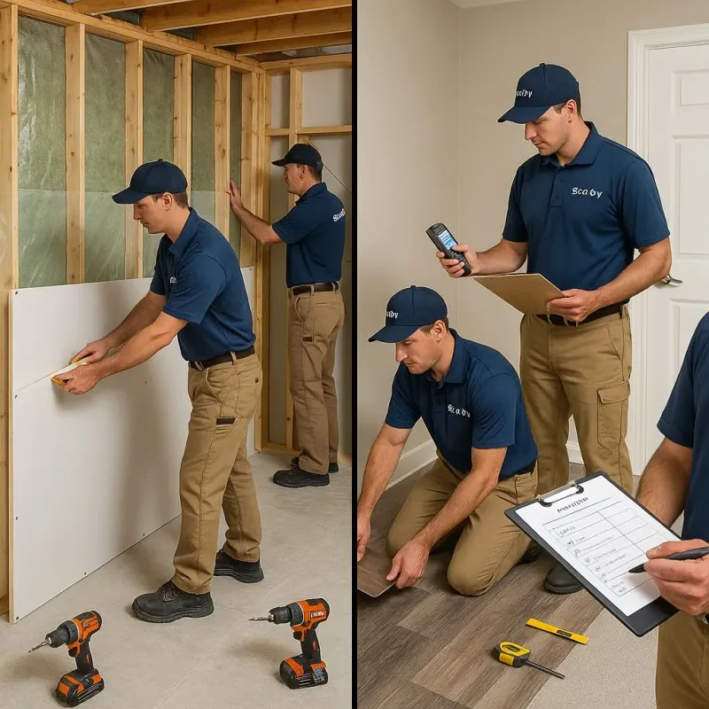 Repairs and Reconstruction process in Inkster, MI